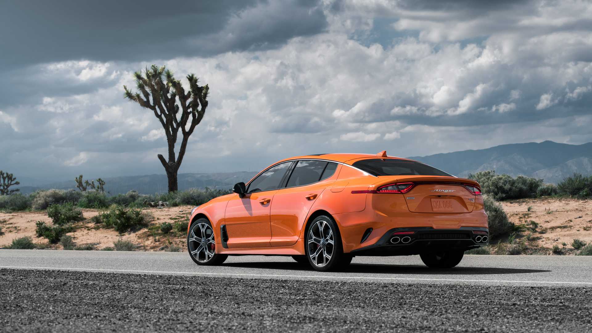 2020 Kia Stinger GTS Rear Three-Quarter Wallpapers #5 of 16