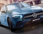 2020 Mercedes-AMG A35 L Sedan 4MATIC Front Wallpapers 150x120 (2)