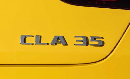 2020 Mercedes-AMG CLA 35 4MATIC (Color: Sun Yellow) Badge Wallpapers 450x275 (30)