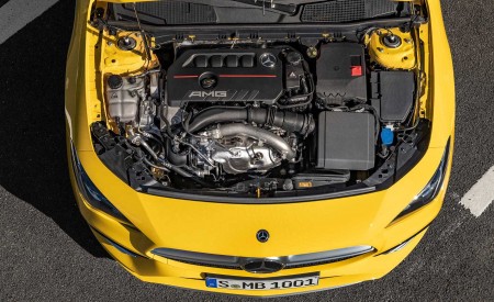 2020 Mercedes-AMG CLA 35 4MATIC (Color: Sun Yellow) Engine Wallpapers 450x275 (29)