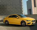 2020 Mercedes-AMG CLA 35 4MATIC (Color: Sun Yellow) Front Three-Quarter Wallpapers 150x120