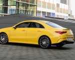 2020 Mercedes-AMG CLA 35 4MATIC (Color: Sun Yellow) Rear Three-Quarter Wallpapers 150x120