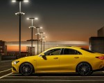 2020 Mercedes-AMG CLA 35 4MATIC (Color: Sun Yellow) Side Wallpapers 150x120