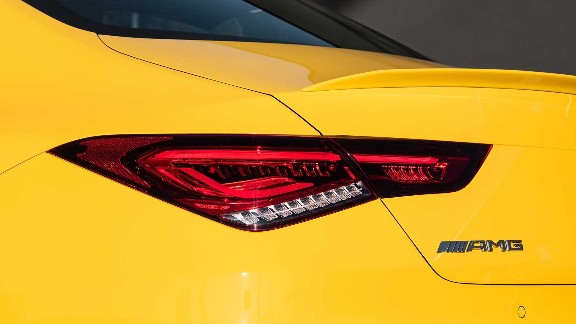 2020 Mercedes-AMG CLA 35 4MATIC (Color: Sun Yellow) Tail Light Wallpapers #26 of 35