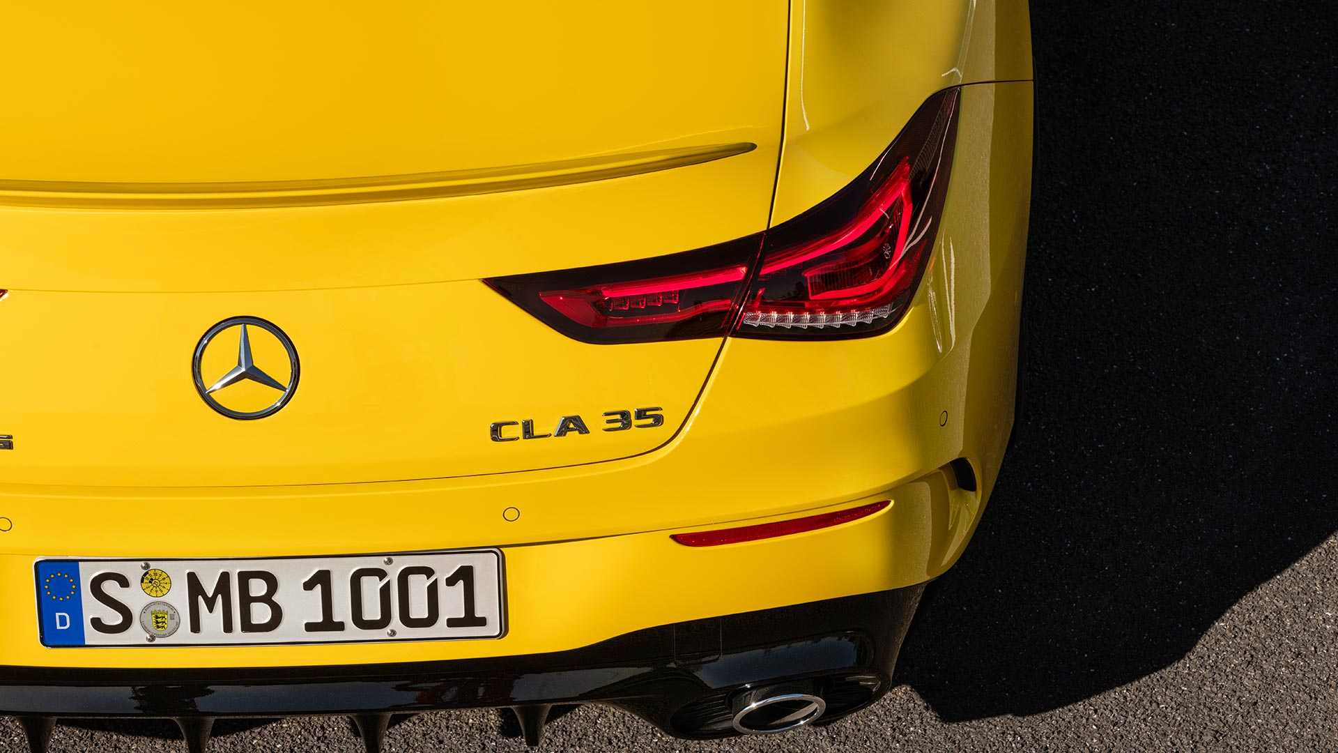 2020 Mercedes-AMG CLA 35 4MATIC (Color: Sun Yellow) Tail Light Wallpapers #25 of 35