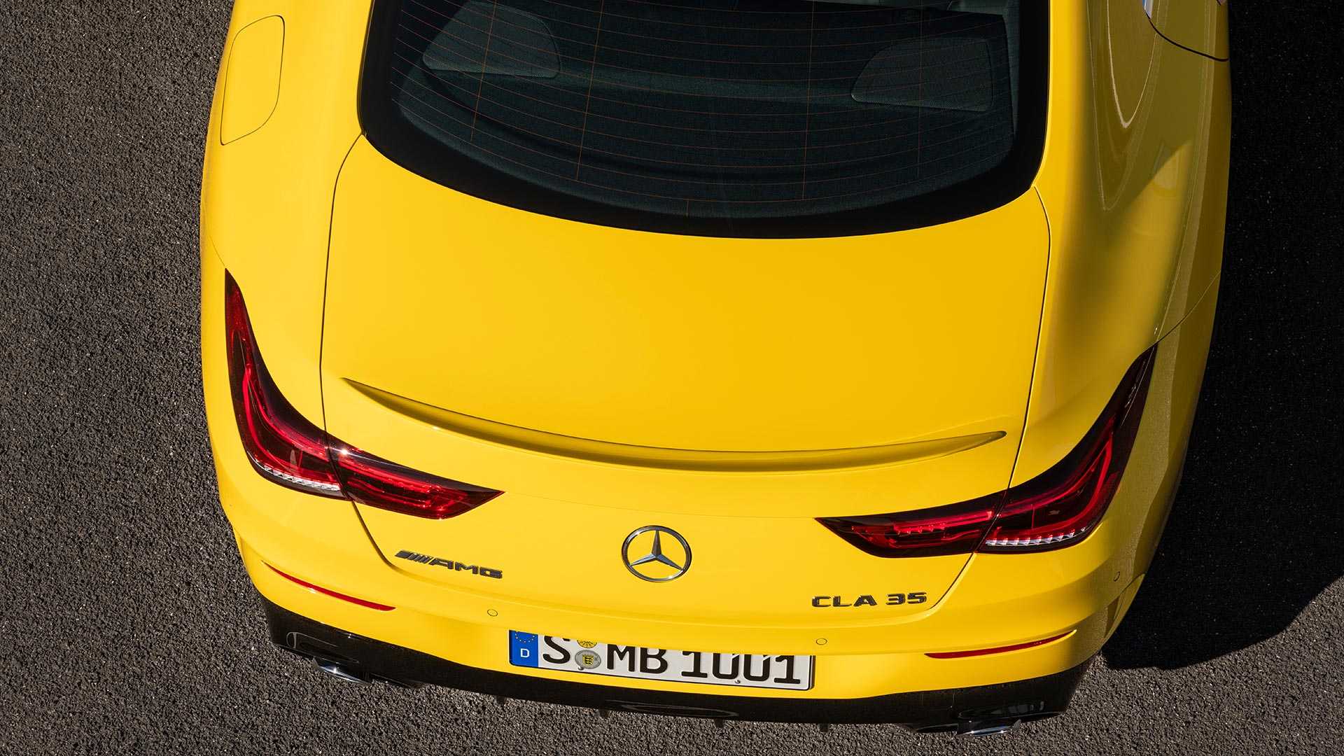 2020 Mercedes-AMG CLA 35 4MATIC (Color: Sun Yellow) Tail Light Wallpapers #24 of 35