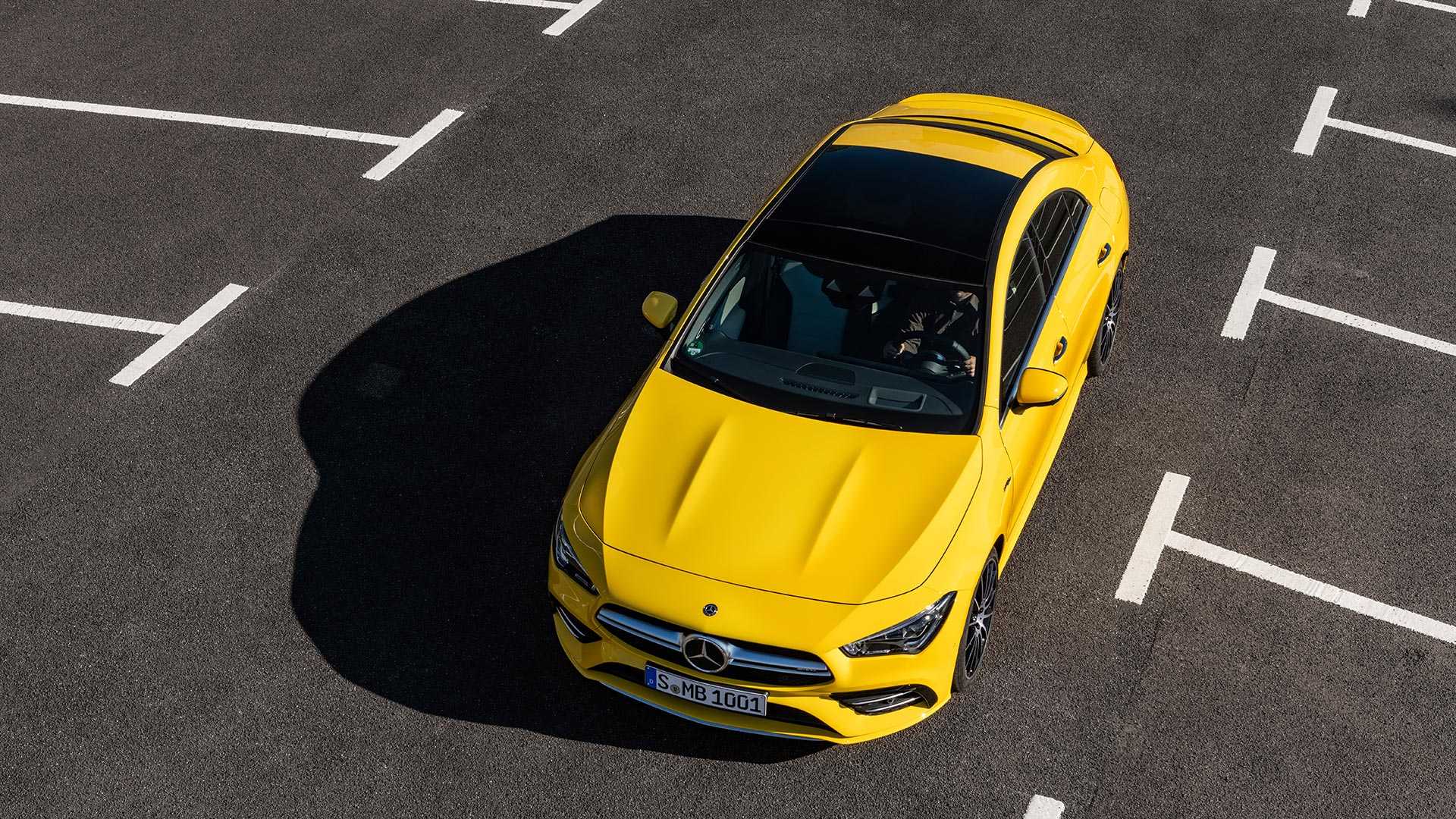2020 Mercedes-AMG CLA 35 4MATIC (Color: Sun Yellow) Top Wallpapers #19 of 35