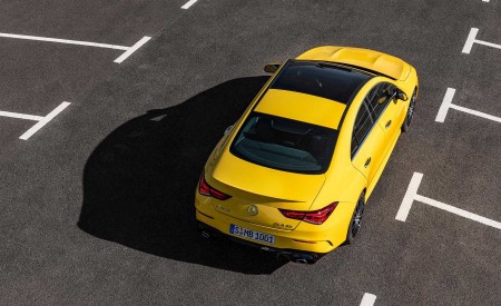 2020 Mercedes-AMG CLA 35 4MATIC (Color: Sun Yellow) Top Wallpapers 450x275 (21)