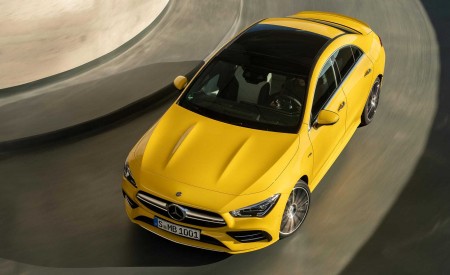 2020 Mercedes-AMG CLA 35 4MATIC (Color: Sun Yellow) Top Wallpapers 450x275 (5)