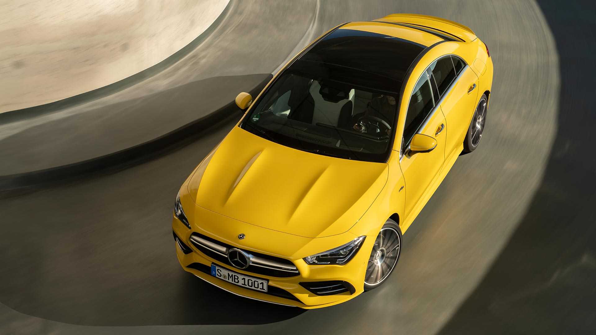 2020 Mercedes-AMG CLA 35 4MATIC (Color: Sun Yellow) Top Wallpapers (5)