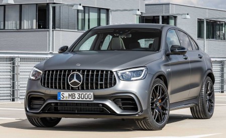 2020 Mercedes-AMG GLC 63 Coupe Front Three-Quarter Wallpapers 450x275 (77)