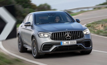 2020 Mercedes-AMG GLC 63 Coupe Front Wallpapers 450x275 (73)