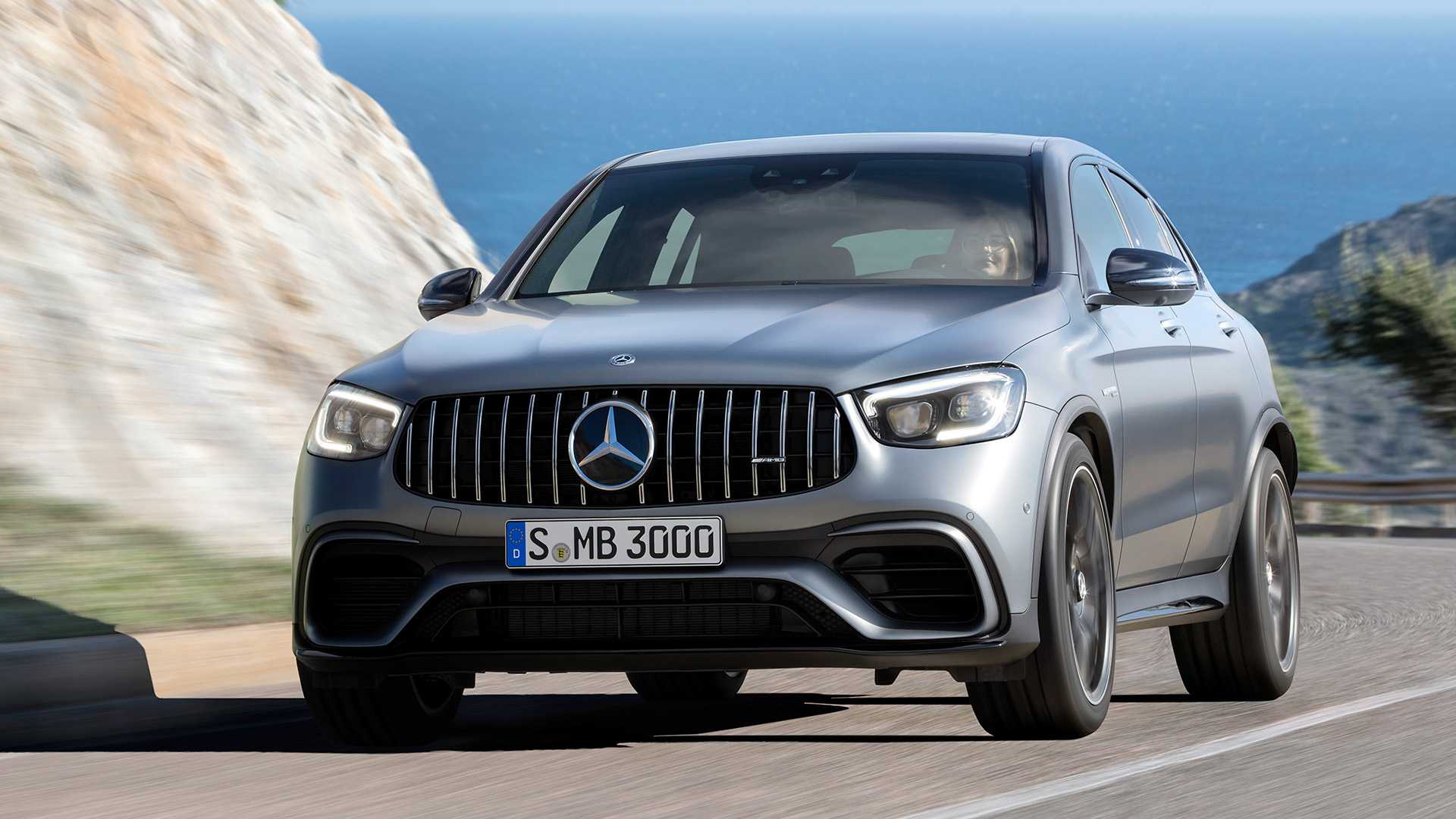 2020 Mercedes-AMG GLC 63 Coupe Front Wallpapers #71 of 90