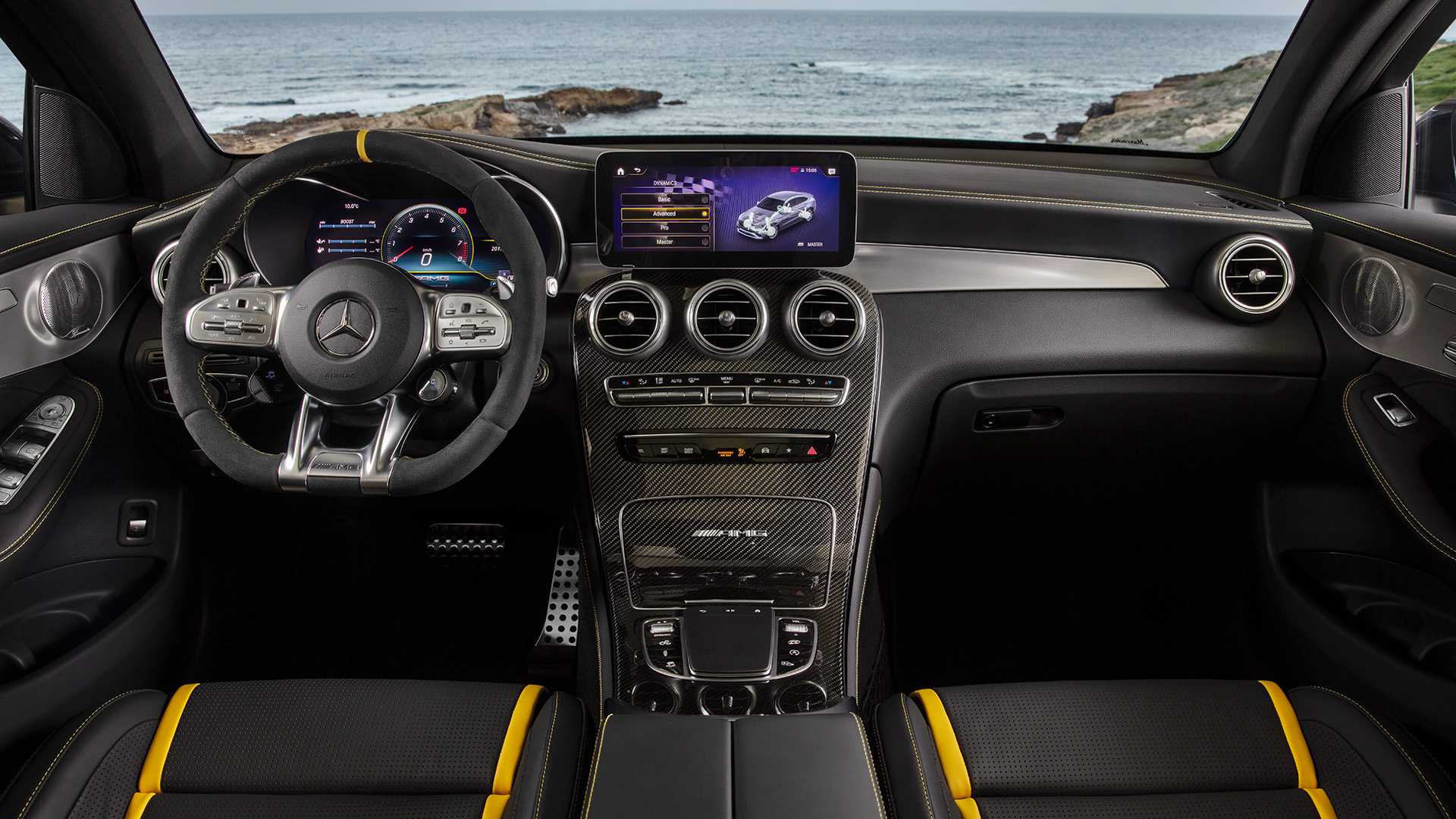 2020 Mercedes-AMG GLC 63 Coupe Interior Cockpit Wallpapers #89 of 90
