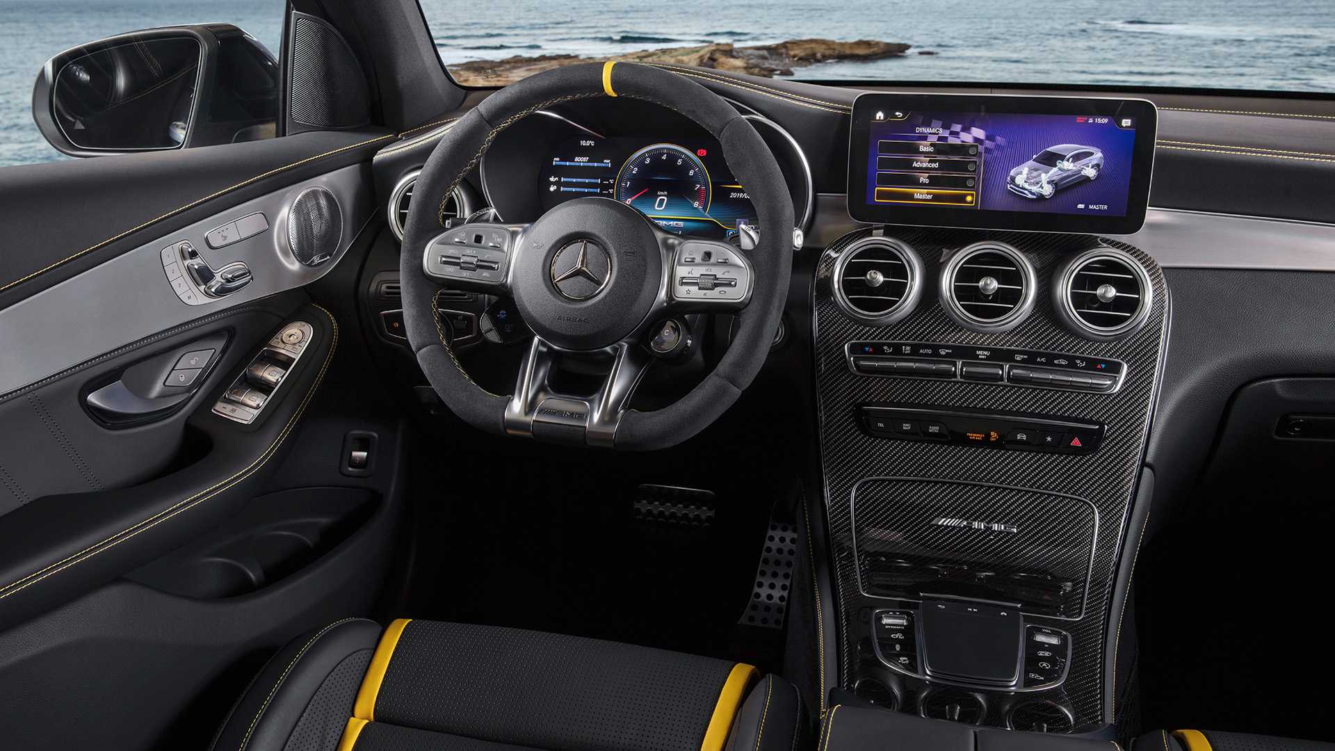 2020 Mercedes-AMG GLC 63 Coupe Interior Cockpit Wallpapers #88 of 90
