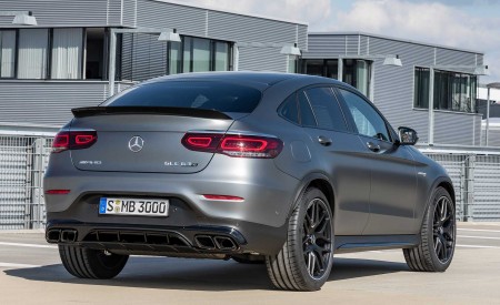 2020 Mercedes-AMG GLC 63 Coupe Rear Three-Quarter Wallpapers 450x275 (79)