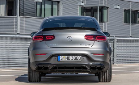 2020 Mercedes-AMG GLC 63 Coupe Rear Wallpapers 450x275 (80)