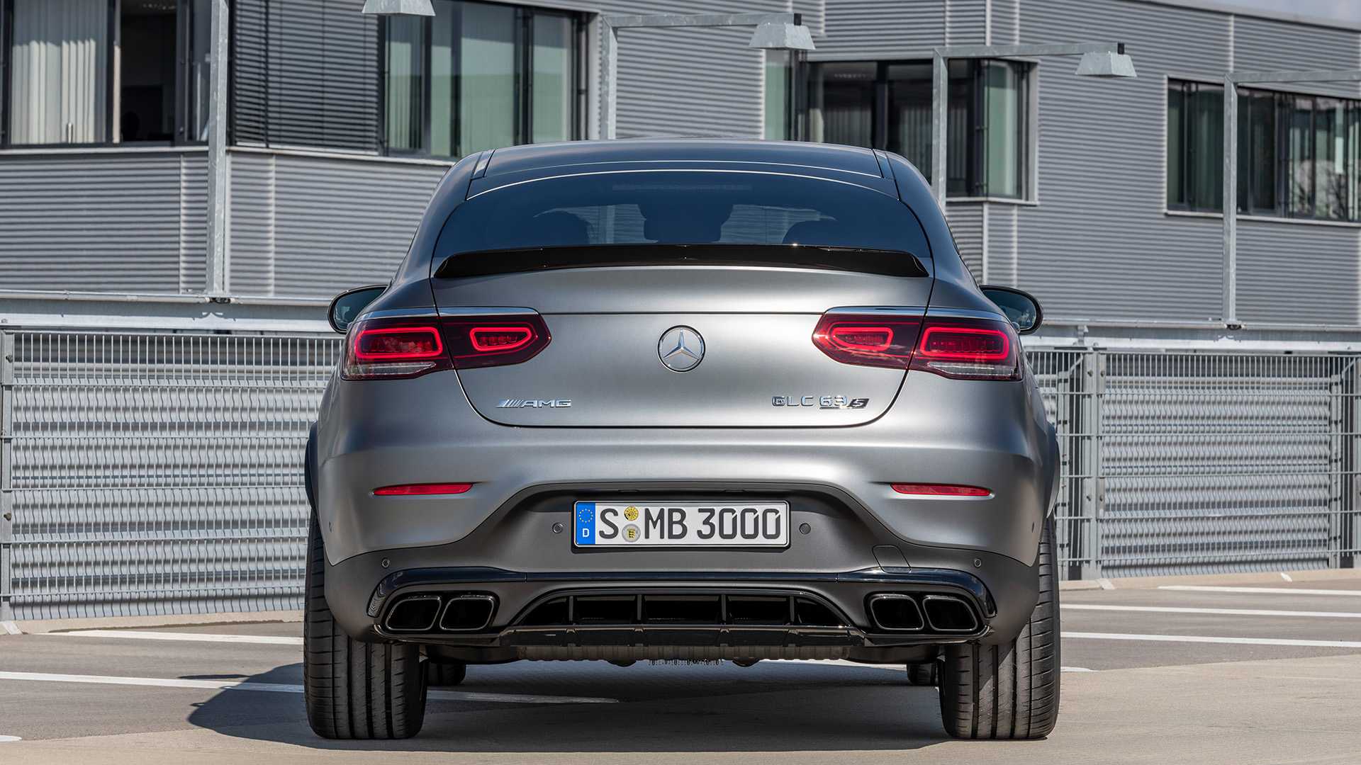 2020 Mercedes-AMG GLC 63 Coupe Rear Wallpapers #80 of 90