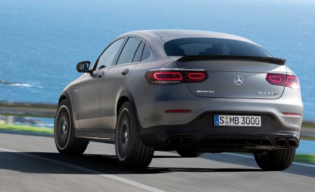 2020 Mercedes-AMG GLC 63 Coupe Rear Wallpapers 450x275 (74)