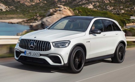 2020 Mercedes-AMG GLC 63 Front Three-Quarter Wallpapers 450x275 (71)