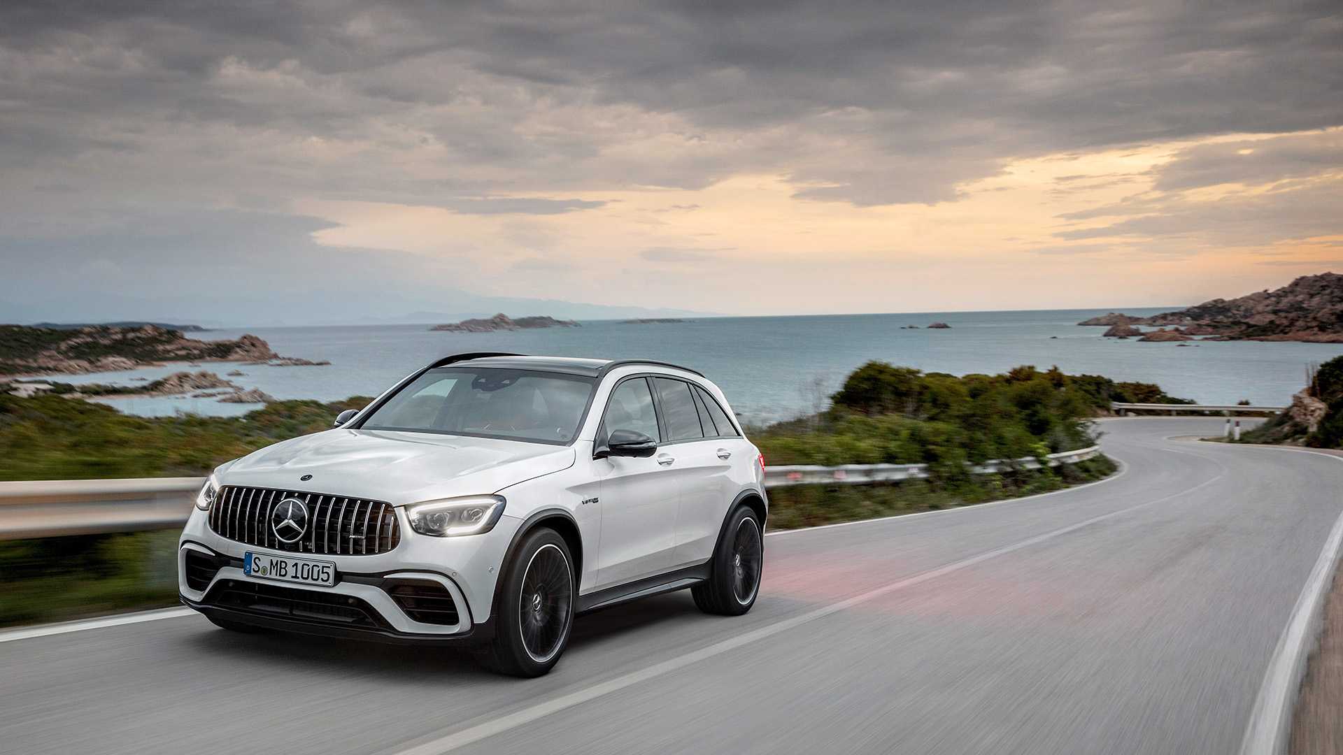 Мерседес GLK 2020 белый