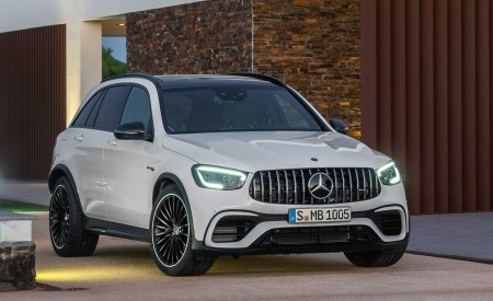 2020 Mercedes-AMG GLC 63 Front Wallpapers 450x275 (88)