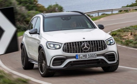 2020 Mercedes-AMG GLC 63 Front Wallpapers 450x275 (74)