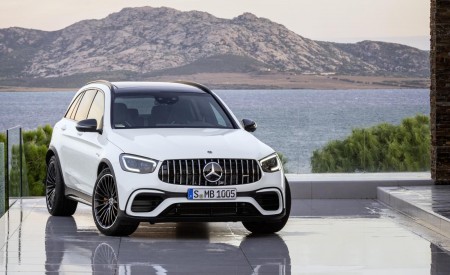 2020 Mercedes-AMG GLC 63 Front Wallpapers 450x275 (89)