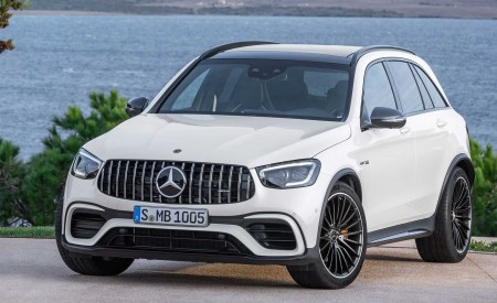 2020 Mercedes-AMG GLC 63 Front Wallpapers 450x275 (83)