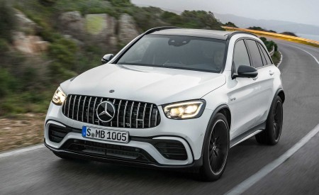 2020 Mercedes-AMG GLC 63 Front Wallpapers 450x275 (75)