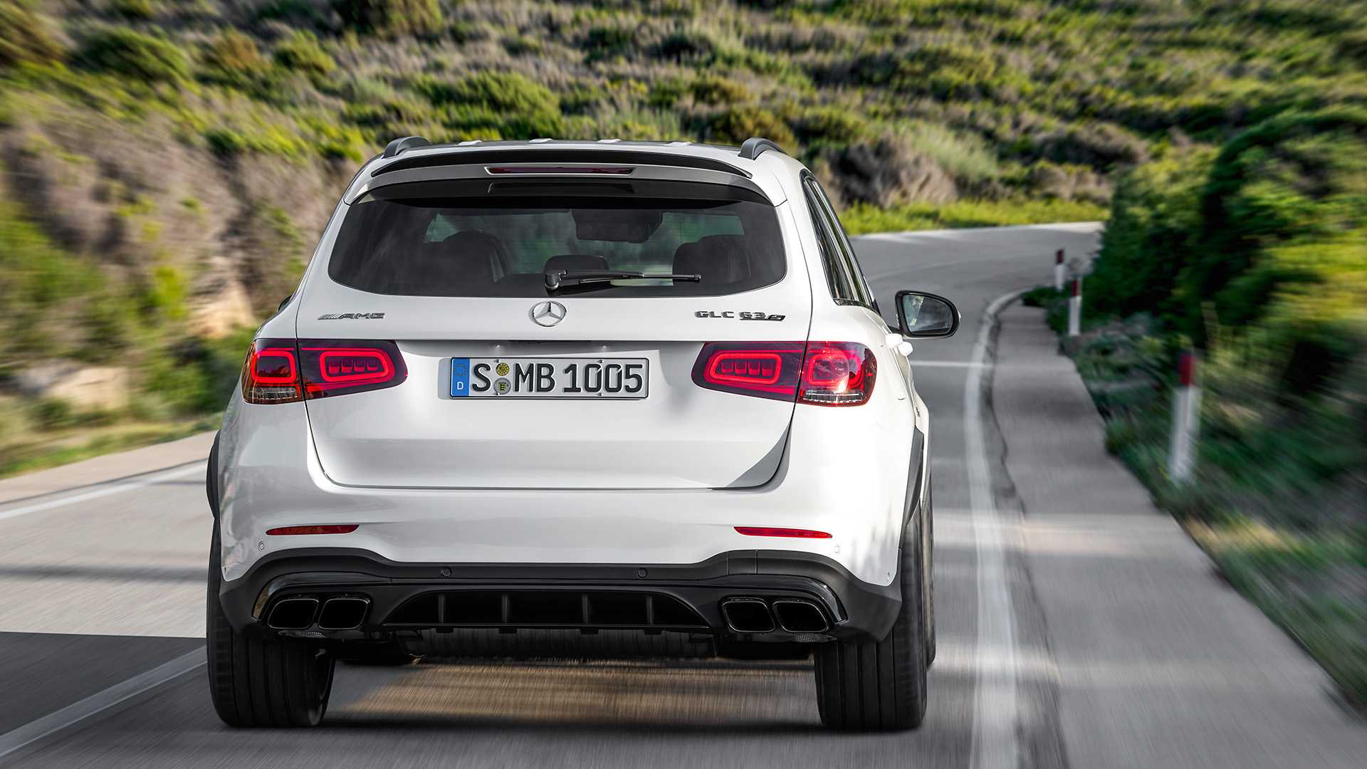 2020 Mercedes-AMG GLC 63 Rear Wallpapers #86 of 102