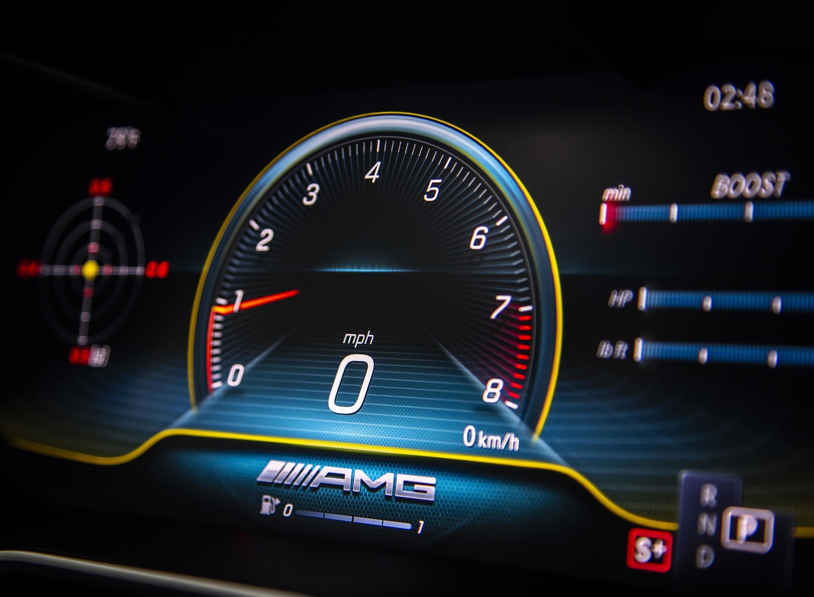 2020 Mercedes-AMG GLC 63 S Coupe (US-Spec) Digital Instrument Cluster Wallpapers #53 of 90