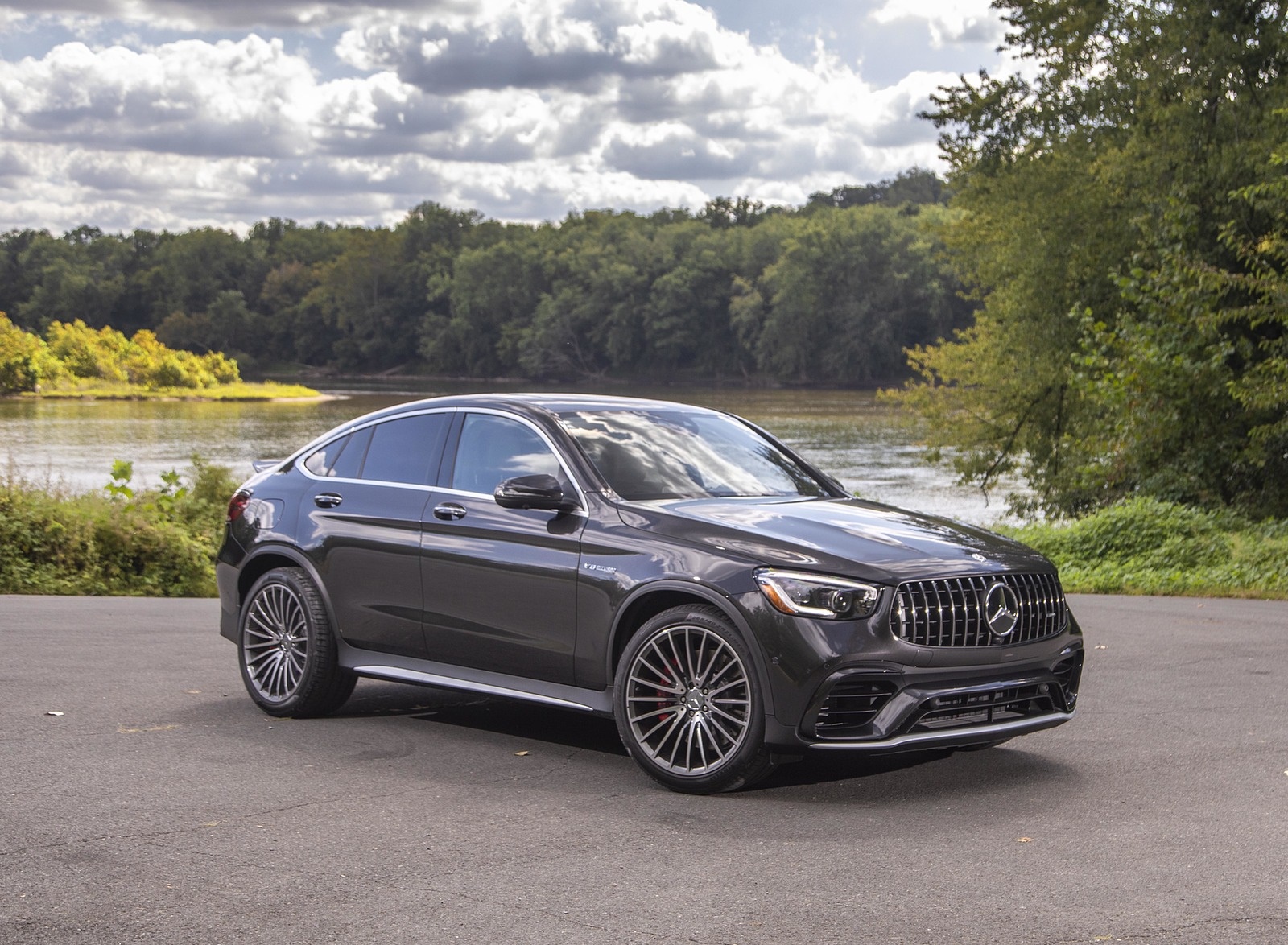 2020 Mercedes-AMG GLC 63 S Coupe (US-Spec) Front Three-Quarter Wallpapers #21 of 90