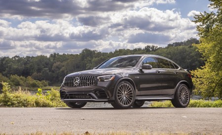 2020 Mercedes-AMG GLC 63 S Coupe (US-Spec) Front Three-Quarter Wallpapers 450x275 (23)