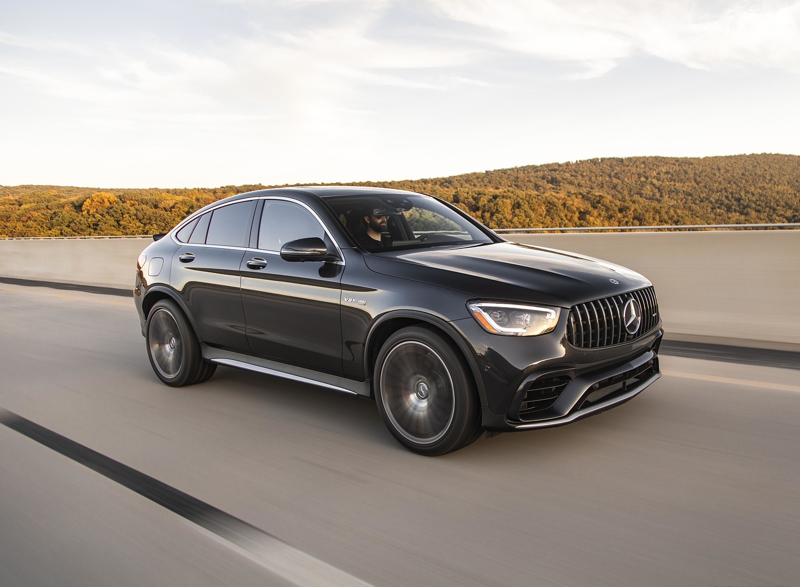 2020 Mercedes-AMG GLC 63 S Coupe (US-Spec) Front Three-Quarter Wallpapers (6)