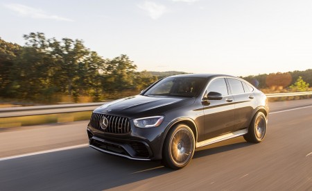 2020 Mercedes-AMG GLC 63 S Coupe (US-Spec) Front Three-Quarter Wallpapers 450x275 (16)