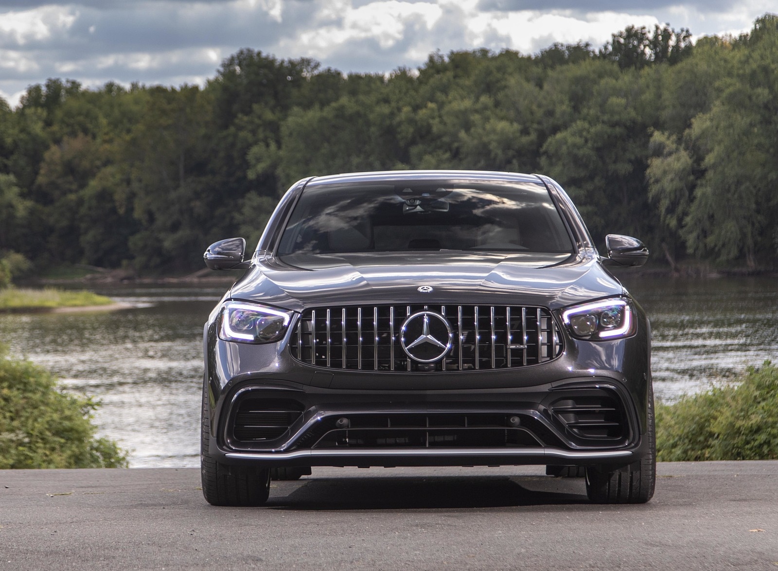 2020 Mercedes-AMG GLC 63 S Coupe (US-Spec) Front Wallpapers #24 of 90