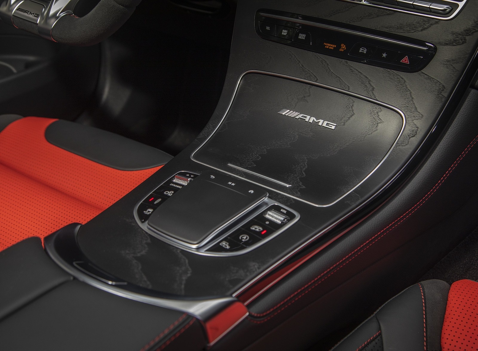 2020 Mercedes-AMG GLC 63 S Coupe (US-Spec) Interior Detail Wallpapers #64 of 90