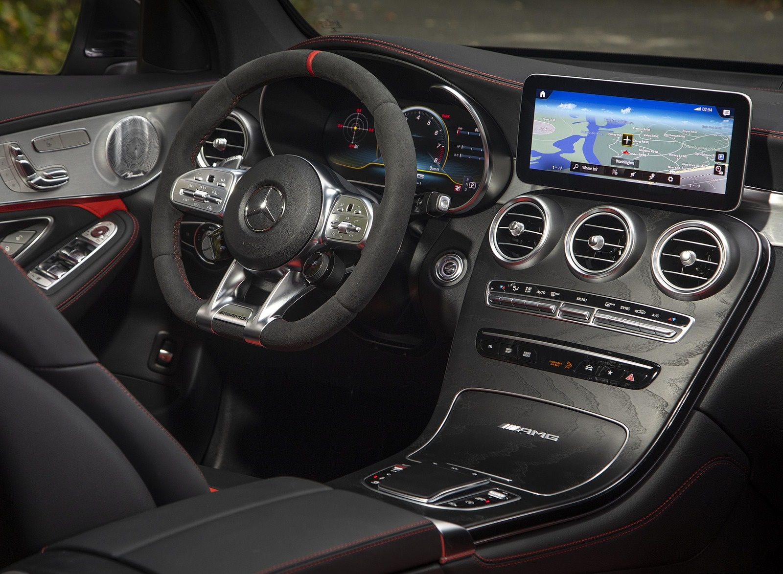 2020 Mercedes-AMG GLC 63 S Coupe (US-Spec) Interior Wallpapers #49 of 90