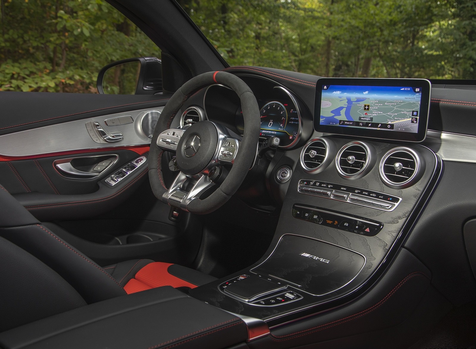 2020 Mercedes-AMG GLC 63 S Coupe (US-Spec) Interior Wallpapers #70 of 90