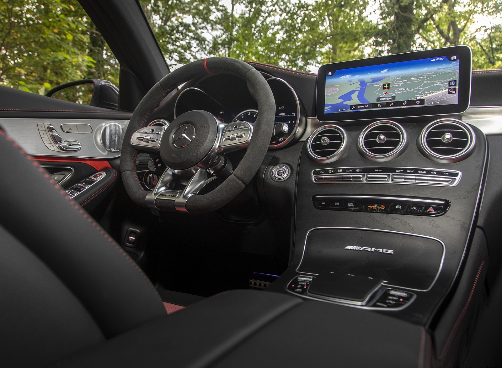 2020 Mercedes-AMG GLC 63 S Coupe (US-Spec) Interior Wallpapers #48 of 90