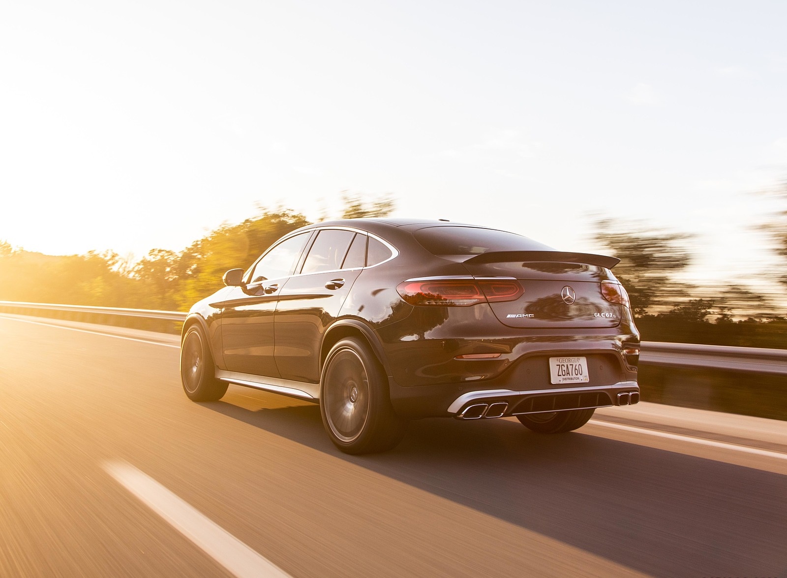 2020 Mercedes-AMG GLC 63 S Coupe (US-Spec) Rear Three-Quarter Wallpapers (8)