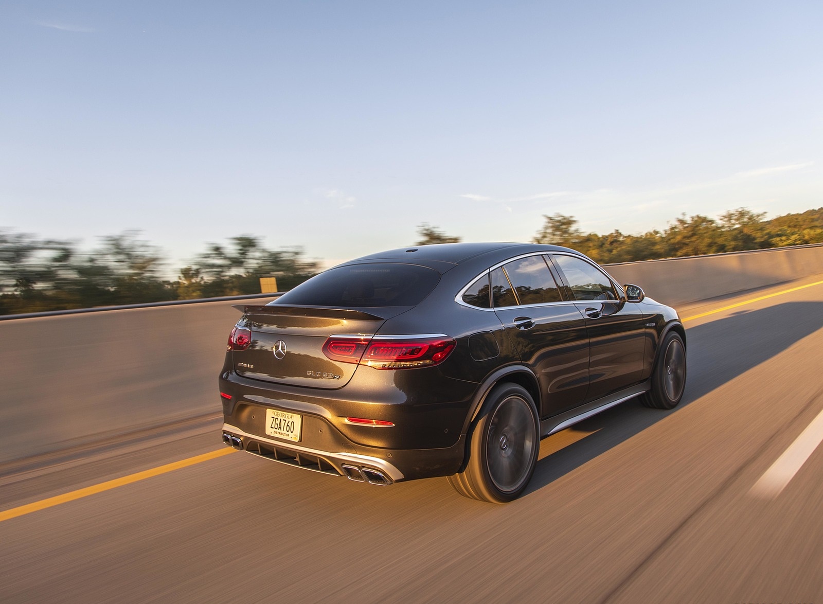2020 Mercedes-AMG GLC 63 S Coupe (US-Spec) Rear Three-Quarter Wallpapers #11 of 90