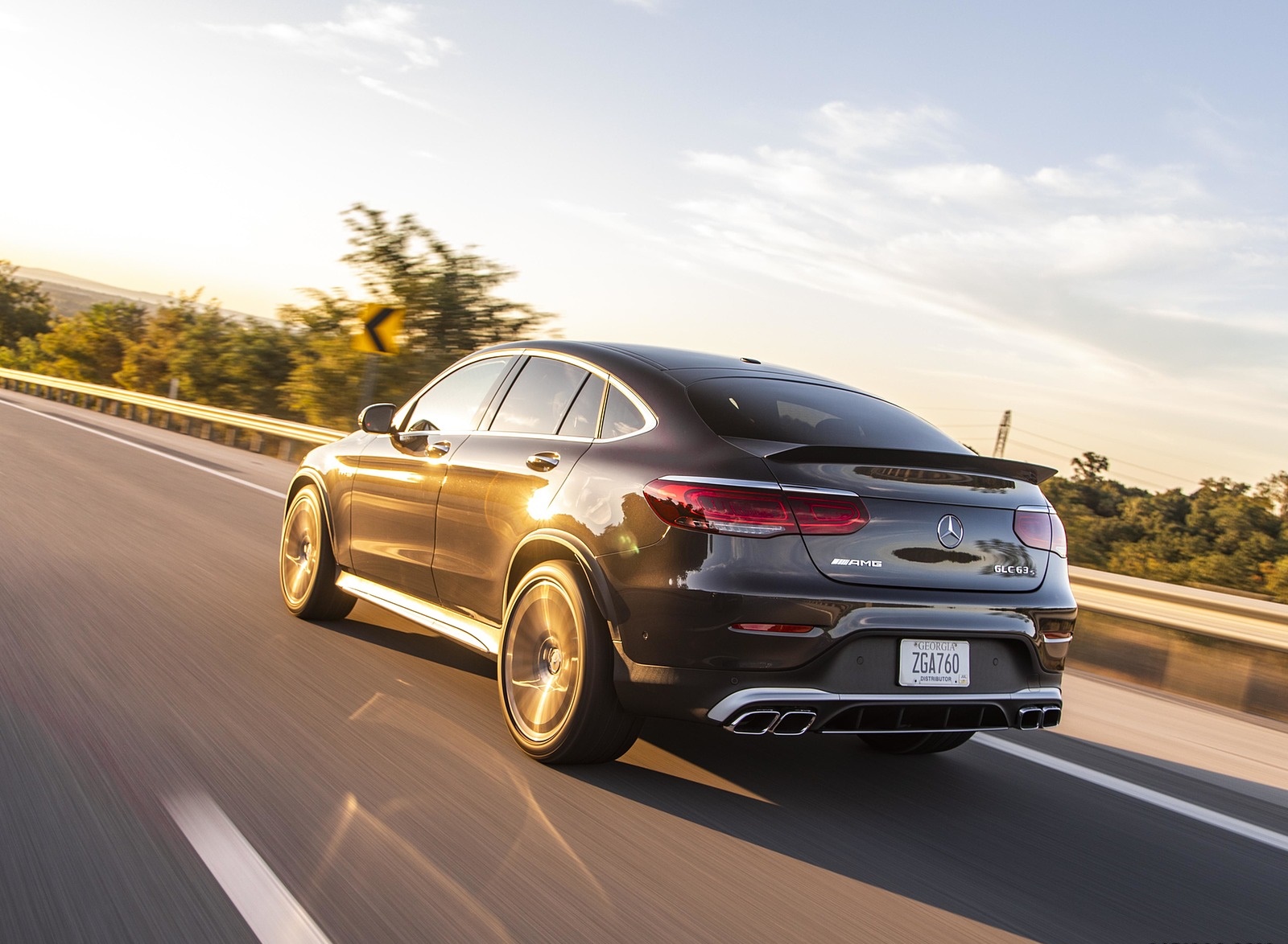 2020 Mercedes-AMG GLC 63 S Coupe (US-Spec) Rear Three-Quarter Wallpapers #12 of 90
