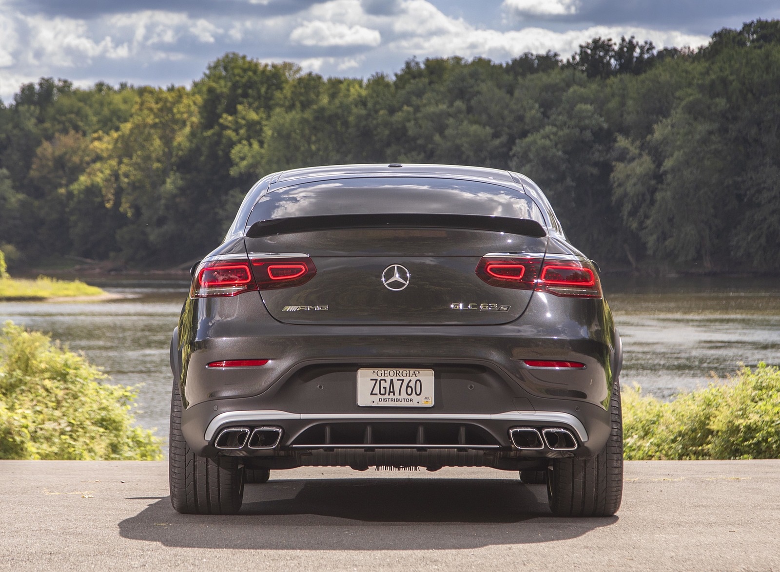 2020 Mercedes-AMG GLC 63 S Coupe (US-Spec) Rear Wallpapers #27 of 90