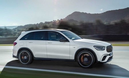 2020 Mercedes-AMG GLC 63 Side Wallpapers 450x275 (79)