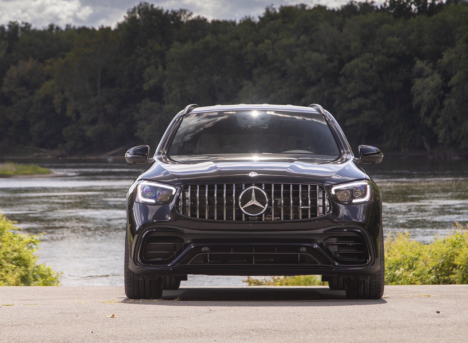2020 Mercedes-AMG GLC 63 (US-Spec) Front Wallpapers #20 of 102