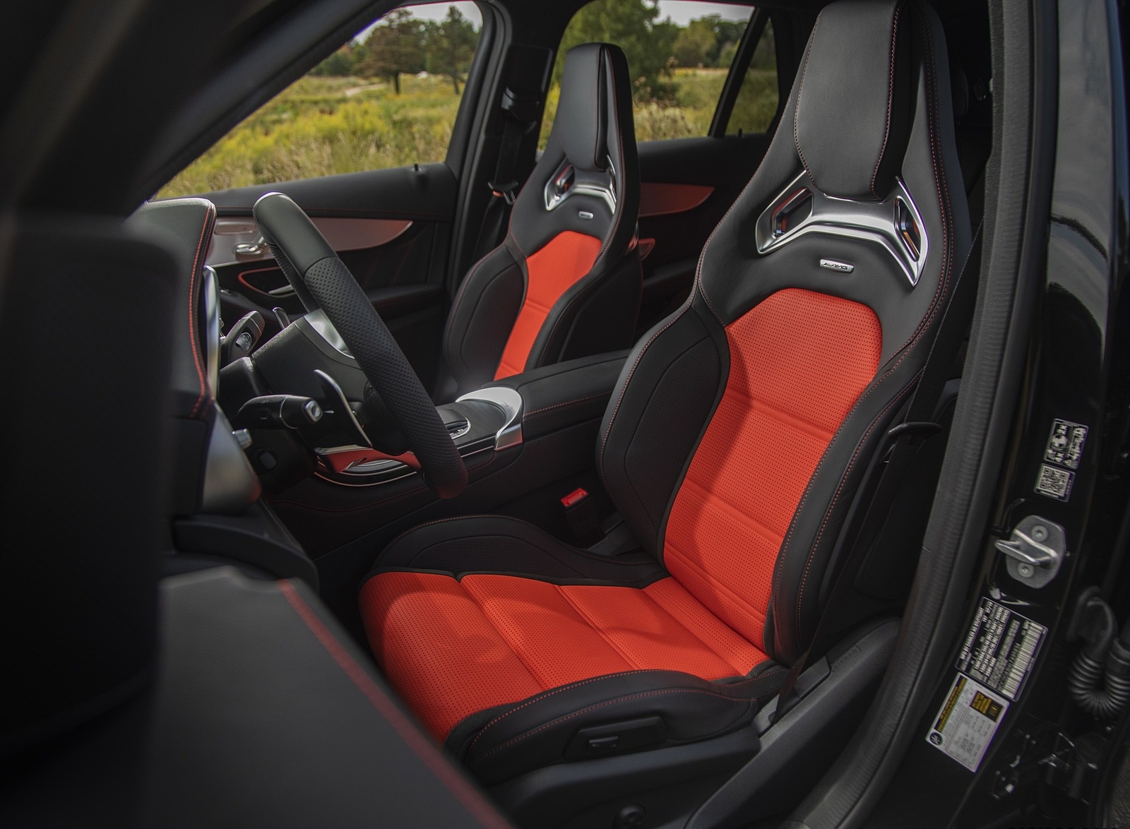 2020 Mercedes-AMG GLC 63 (US-Spec) Interior Front Seats Wallpapers #69 of 102