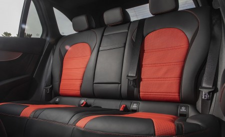 2020 Mercedes-AMG GLC 63 (US-Spec) Interior Rear Seats Wallpapers 450x275 (68)