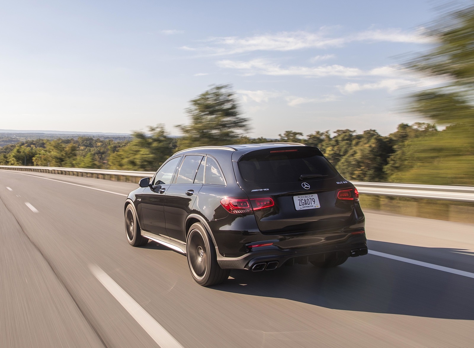 2020 Mercedes-AMG GLC 63 (US-Spec) Rear Three-Quarter Wallpapers (7)